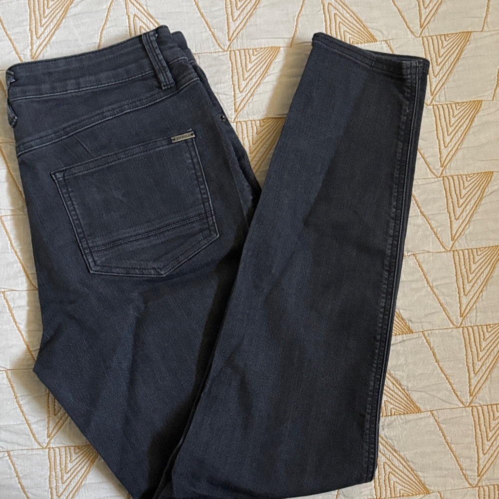 Prana Womens Charcoal Slim Jeans size 10